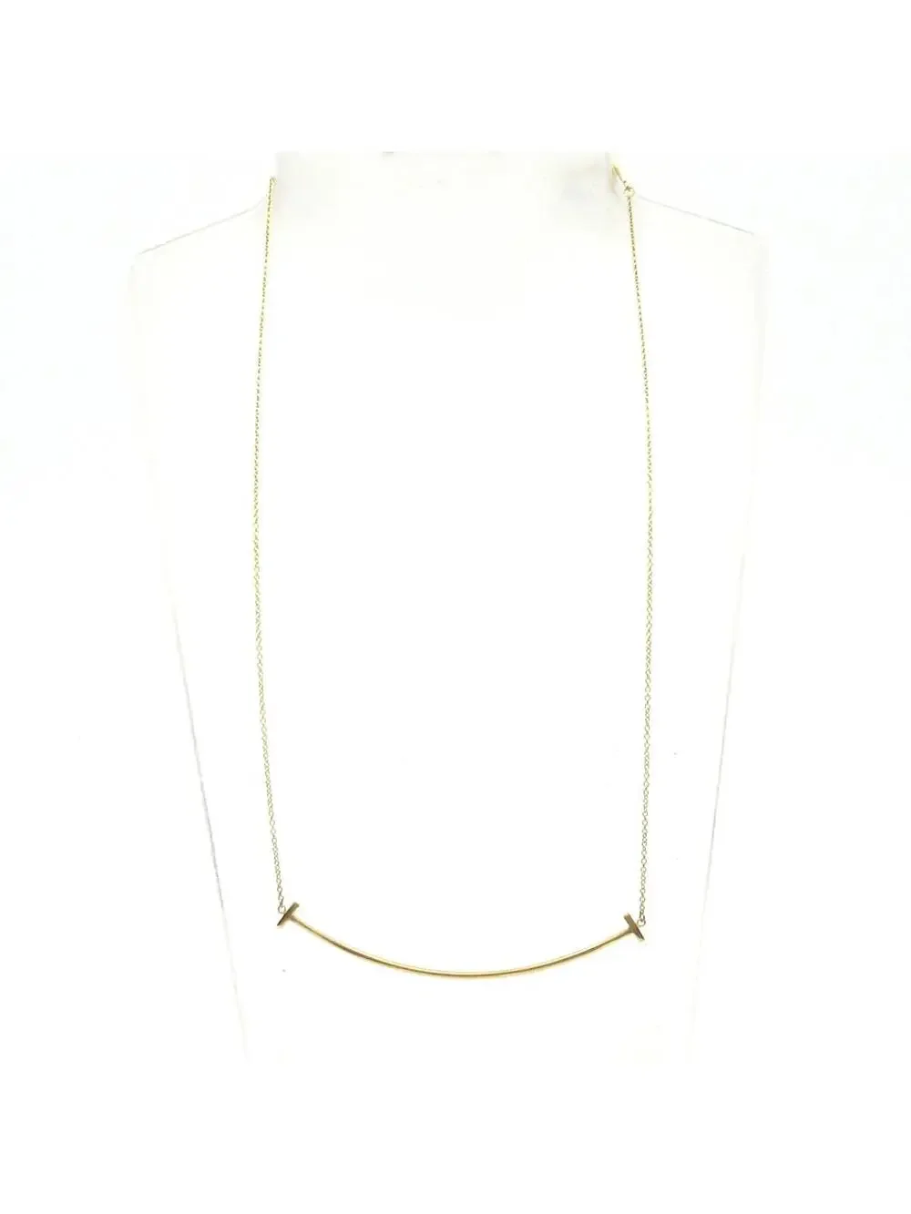 Tiffany&Co. T Smile Pendant (Large) 18K #283899T20B